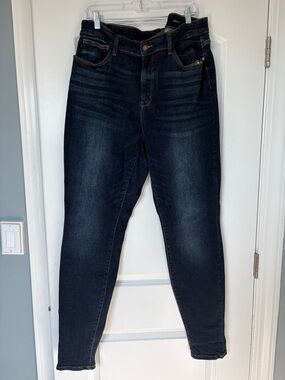 Judy Blue Dark Indigo High-Rise Skinny Stretchy Jeans